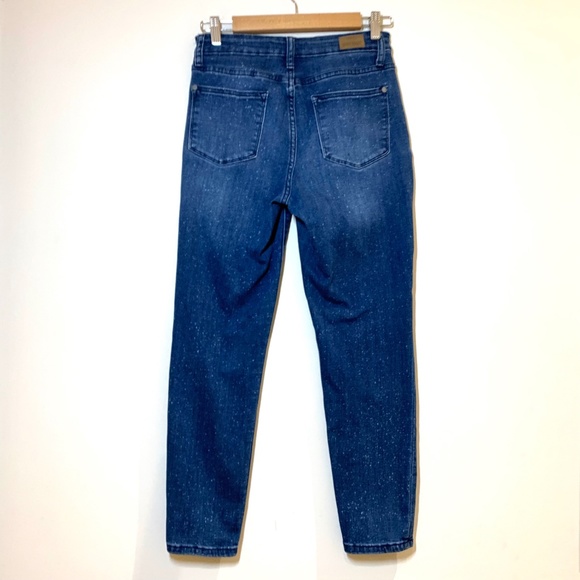 Judy Blue Relaxed Fit Mineral Wash Mid Rise Stretch Denim Jeans size 5/ 27 - Picture 3 of 16